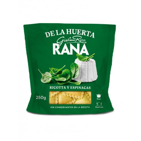 RAVIOLI RICOTTA E ESPINAFRES RANA 250G